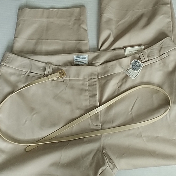 Charter Club Pant Shop Curvy Fit Sand  Plus Sz 24W - Picture 5 of 8